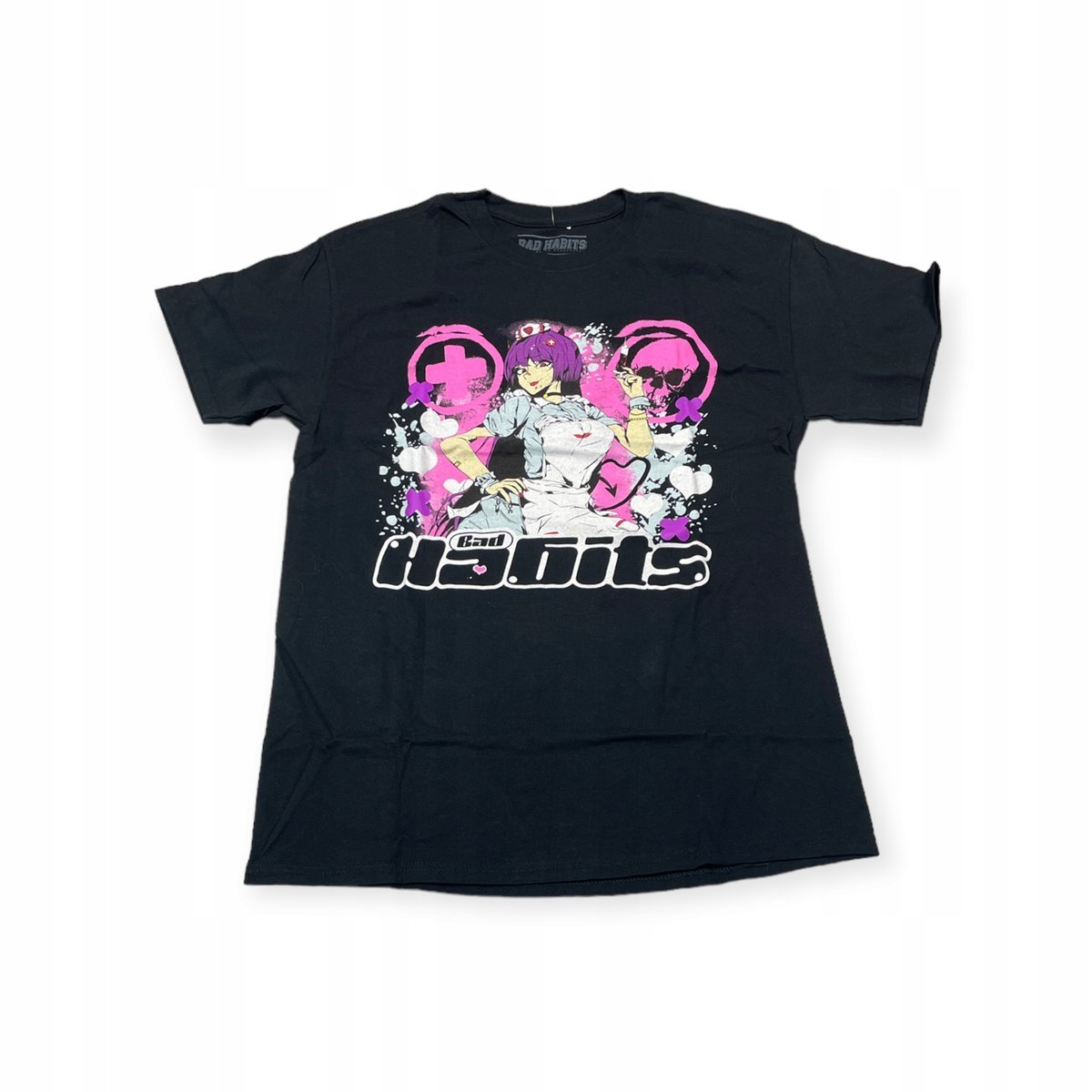 Koszulka T-shirt męski okrągły dekolt SPENCER'S BAD HABITS M