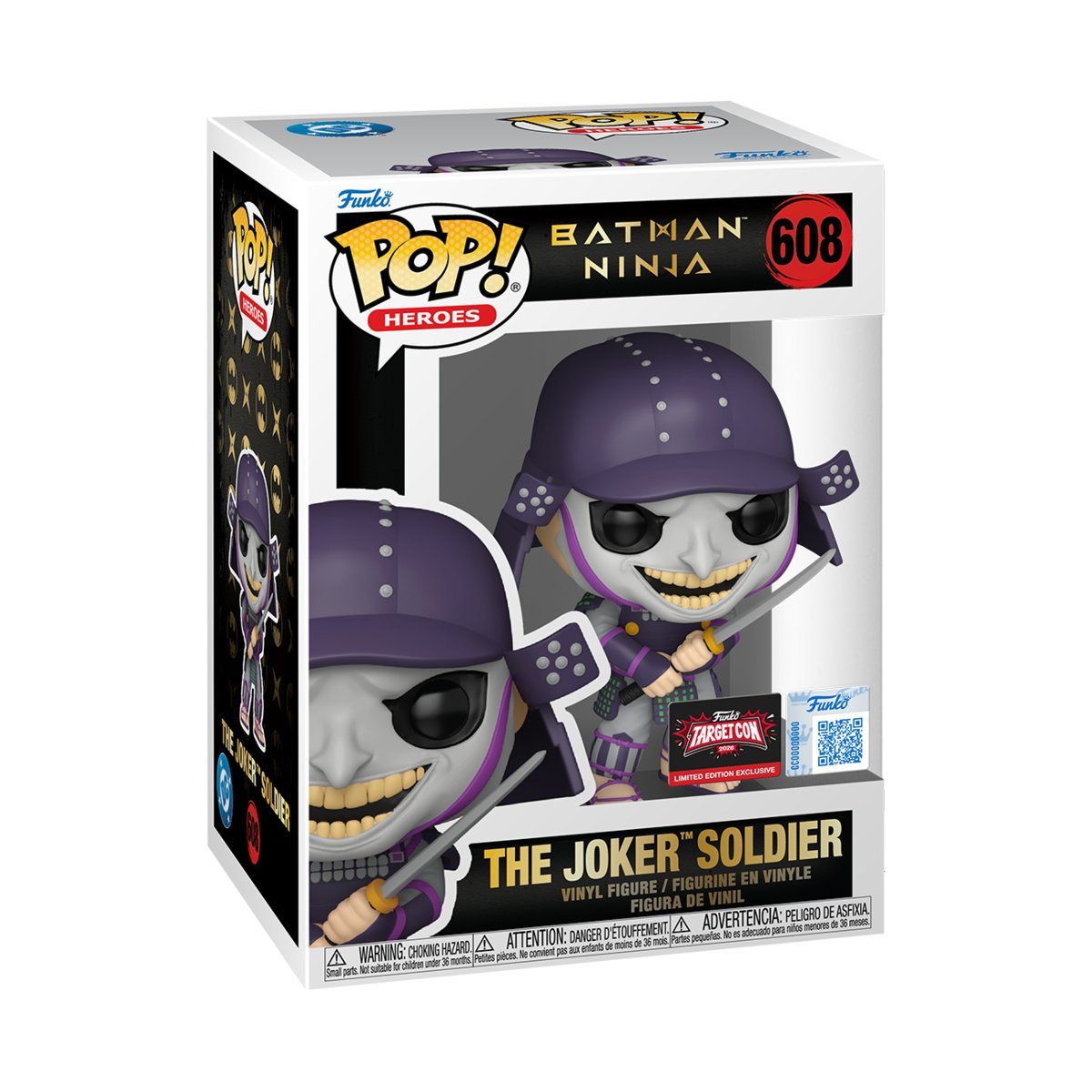 Funko, Funko POP! Exclusive, SUPERBOHATEROWIE, Figurka Kolekcjonerska, Animated Batman, Joker Soldier