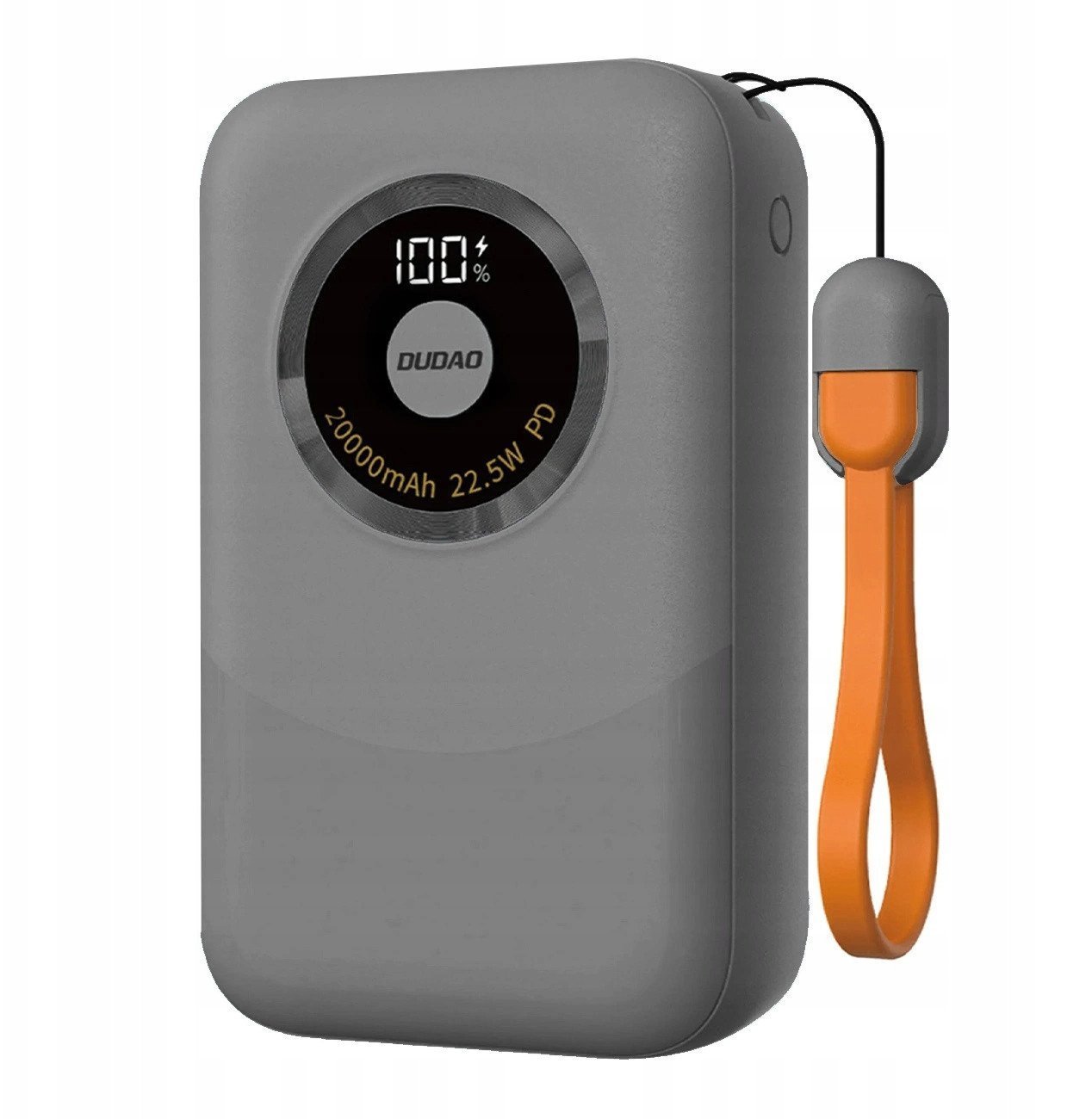 Dudao K21 Mini 10000mAh 22.5W USB-A / USB-C - szary