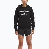 Bluzy damskie - Bluza damska Reebok Identity Big Logo Fleece black - miniaturka - grafika 1