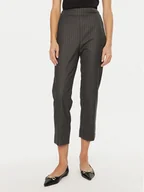 Spodnie damskie - Maryley Spodnie materiałowe 24IB616/M11 Szary Regular Fit - miniaturka - grafika 1