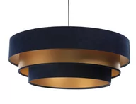 Lampy sufitowe - Granatowo-złota lampa wisząca glamour - S442-Mantra - miniaturka - grafika 1