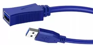 Kable komputerowe i do monitorów - Przedłużacz Usb 3.0 Am-Af Kabel Przewód 5 Gb/S 1M - miniaturka - grafika 1