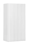 Szafki łazienkowe - Biała Ryflowana Górna Szafka Łazienkowa 15 Kolorów E1-P55 - miniaturka - grafika 1