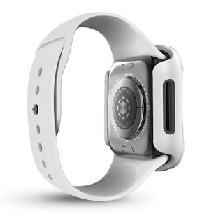 UNIQ etui Torres Apple Watch Series 4/5/6/SE 40mm. biały/dove white - Etui i futerały do telefonów - miniaturka - grafika 5