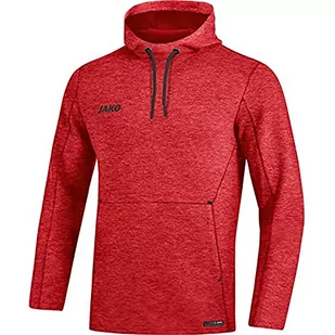 JAKO JAKO Męska bluza z kapturem Premium Basics, czerwony, m 6729 - Bluzy męskie - miniaturka - grafika 1