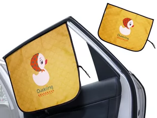 Kurtyna magnetyczna osłona okna samochodu kaczka - Akcesoria do fotelików - miniaturka - grafika 1