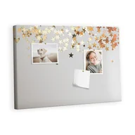 Tablice i flipcharty - Kolorowy Organizer - Tablica Korkowa z Pinezkami - Gwiazdy 60x40 cm - miniaturka - grafika 1