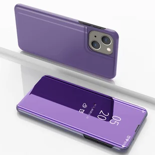 König Design Etui kompatybilne z Apple iPhone 15 Plus Etui na telefon komórkowy ze skóry syntetycznej - Etui na telefon komórkowy fioletowo-niebieskie - Etui i futerały do telefonów - miniaturka - grafika 1