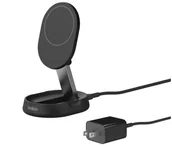 Ładowarki do telefonów - Ładowarka magnetyczna BoostCharge Qi2 15W czarna z PSU - miniaturka - grafika 1