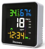 Stacje pogodowe - Stacja meteorologiczna Levenhuk Discovery Report WA30 z czujnikiem zanieczy - miniaturka - grafika 1