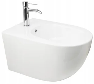 Corsan - Bidet wiszący 37,5x53 cm kolor BIAŁY 649872 - Bidety - miniaturka - grafika 1