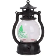 Świeczniki - Lampion Led 12,6 Cm Merry Christmas Świecznik Dekoracja Ozdoba Latarenka - miniaturka - grafika 1