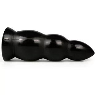 ALL BLACK REALISTYCZNE KULOWE CZARNE DILDO ALL BLACK 23CM D-222816 - Dilda analne - miniaturka - grafika 3