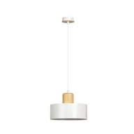 Lampy sufitowe - Emibig Torin lampa wisząca 1-punktowa biała 1047/1 1047/1 - miniaturka - grafika 1