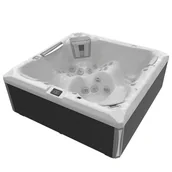 Baseny ogrodowe - Wellis Makalu PeakLife Premium jakuzzi Sterling silver - miniaturka - grafika 1