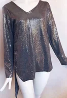 Bluzki damskie - BLUZKA DAMSKA TUNIKA PLUS SIZE XXXL PREZENT PREMIUM EXTRA OKAZJA - miniaturka - grafika 1