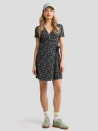 Sukienki - BIG STAR Sukienka w kolorze czarno-błękitnym - miniaturka - grafika 1