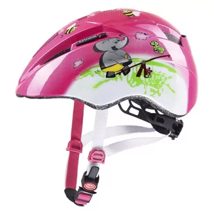 UVEX Kid 2 Pink Playground 46-52 - Kaski rowerowe - miniaturka - grafika 1