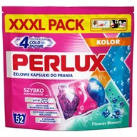 Środki do prania - Kapsułki do prania PERLUX Flower Bloom 52 szt. do kolorowych tkanin - miniaturka - grafika 1