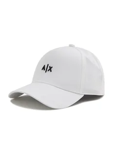 Armani Exchange Czapka z daszkiem 954112 CC571 00010 Biały - Czapki męskie - miniaturka - grafika 1