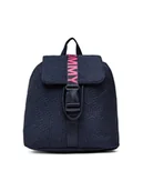 Plecaki - Tommy Hilfiger Plecak Cool Backpack AW0AW12151 Granatowy - miniaturka - grafika 1