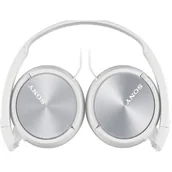 Słuchawki - Sony MDR-ZX310AP białe - miniaturka - grafika 1