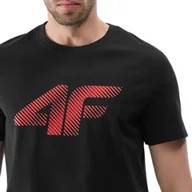Koszulki męskie - Koszulka Męska 4F T-shirt Bawełniany Sportowy Casual Wygodny M2257-020S-M - miniaturka - grafika 1