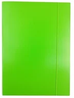 Teczki i skoroszyty - Teczka lakierowana z gumką A4 657805-ZIEL 657799-ZIELJAS, Kolor: Zielona jasna - miniaturka - grafika 1