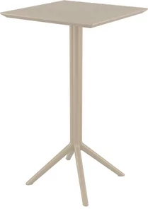 Stół barowy Siesta Sky Folding Taupe - Meble gastronomiczne - miniaturka - grafika 1