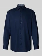 Koszule męskie - Koszula casualowa o kroju regular fit z kołnierzykiem typu kent model ‘Kent’ - miniaturka - grafika 1