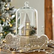 Oświetlenie świąteczne - Ozdobny domek z lampkami LED Melena - miniaturka - grafika 1