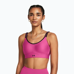 Biustonosz fitness Under Armour Infinity Mid - Bielizna sportowa damska - miniaturka - grafika 1