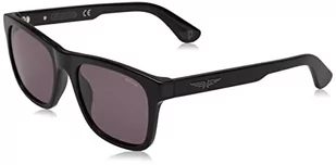 Police Unisex SPLE37N okulary przeciwsłoneczne, czarne, rozmiar 56, czarny, 56 - Okulary przeciwsłoneczne - miniaturka - grafika 1