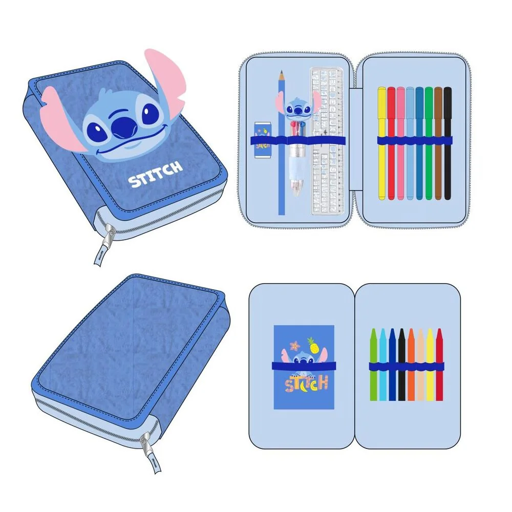 Piórnik Disney Stitch double pencil case