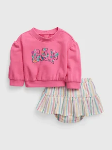 GAP 2-częściowy zestaw w kolorze różowym - Bluzy i sweterki niemowlęce - miniaturka - grafika 1