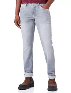 Spodenki męskie - s.Oliver Męskie spodnie jeansowe długie, szare, W34/L30, szary, 34W / 30L - grafika 1