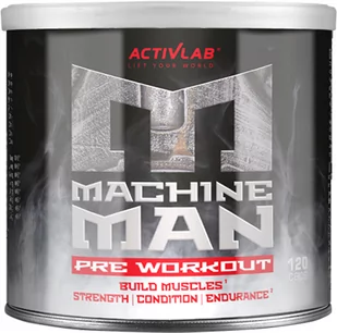 Kompleks przedtreningowy ActivLab Machine Man Pre Workout 120 kapsułek (5907368806440) - Przedtreningówki - miniaturka - grafika 1