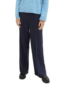 TOM TAILOR Spodnie damskie, 33973 - Navy Pinstripe, 38W / 30L - Spodnie damskie - miniaturka - grafika 1