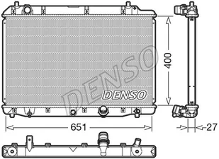 Chłodnica, układ chłodzenia silnika Denso DRM40036 - Układ chłodzenia - akcesoria - miniaturka - grafika 1