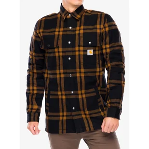 Koszula turystyczna męska Carhartt Roane Hooded Shirt Jac - Koszule męskie - miniaturka - grafika 1