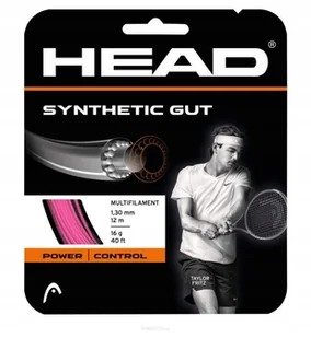 Naciąg Tenisowy Head Synthetic Gut 1.30 Różowy - Tenis ziemny - miniaturka - grafika 1