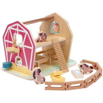 Zabawka CHICCO My Wood Friends Drewniana farma kucyków 00012386000000