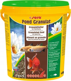 Sera Pond Granulat 21 l - pokarm dla ryb stawowych - Pokarm dla ryb - miniaturka - grafika 1
