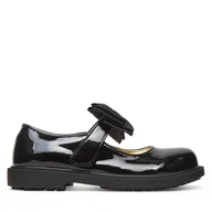 Buty dla dziewczynek - Półbuty DeeZee CEO-CS6511-01 Czarny - miniaturka - grafika 1