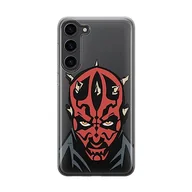 Etui i futerały do telefonów - Etui Darth Maul 004 Star Wars Nadruk częściowy Przeźroczysty Producent: Samsung, Model: S23 PLUS - miniaturka - grafika 1