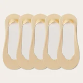 Inne - TEMU 5 Par/8 Par/10 Par Damskie Skarpetki Typu "Boat" Letnie Ultra-Cienkie Niewidoczne Skarpetki Antypoślizgowe Niskie Płytkie Usta Wiosna/ Siatkowe - miniaturka - grafika 1