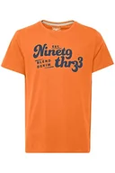 Koszulki męskie - Blend T-shirt męski, 171353 / morelowy pomarańczowy, XXL - miniaturka - grafika 1