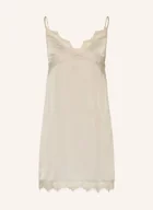 Bielizna nocna - Simone Pérèle Negliż Satin Secrets Z Satyny rosa - miniaturka - grafika 1