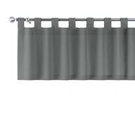Zasłony - Dekoria Lambrekin na szelkach szary 130 × 40 cm Quadro 1356-136-14 - miniaturka - grafika 1